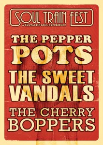 SOUL TRAIN FESTIVAL : THE PEPPER POTS - THE SWEET VANDALS - THE CHERRY BOPPERS - Mad - Zgza - Bilbao - Bcn