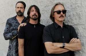 Dave Grohl graba junto a Krist Novoselic y Butch Vig - theborderlinemusic.com