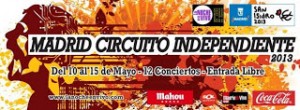 Conciertos (gratuitos) de Madrid Circuito Independiente - theborderlinemusic.com
