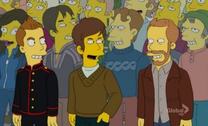 Sigur Rós, en Los Simpson - theborderlinemusic.com