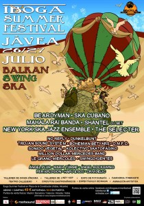 Cartel definitivo Íboga Summer Festival! 26 y 27 de julio en Jávea (Alicante) - COMPRA TUS ENTRADAS! - theborderlinemusic.com