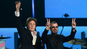 Paul McCartney y Ringo Starr en los Grammys - theborderlinemusic.com