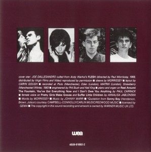 A 30 años del disco debut de los Smiths - theborderlinemusic.com