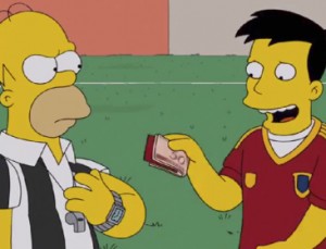 Los Simpsons se burlan de la corrupción española - theborderlinemusic.com