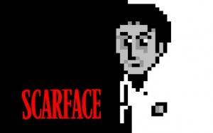 Publican cómo sería la película “Scarface” si fuera un videojuego de 8 bits - THEBORDERLINEMUSIC.COM