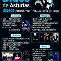 Cartel Definitivo y Horarios del Festival de Blues de Asturias.