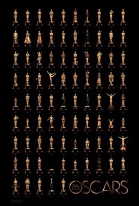 Cartel de los Oscar: 85 años, 85 estatuillas - Theborderlinemusic.com