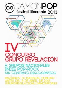 CUARTO CONCURSO "GRUPO REVELACIÓN JAMONPOP" - Plazo de Inscripción Abierto - Theborderlinemusic.com