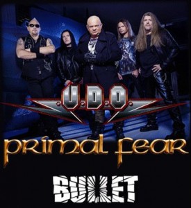 U.D.O., Primal Fear y Bullet en gira conjunta por España - theborderlinemusic.com