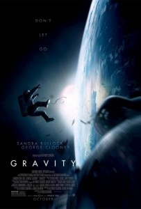 gravity . George Clooney, Sandra Bullock - theborderlinemusic.com