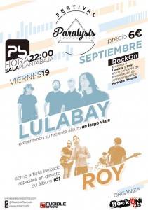 Lulabay + Roy : 19 de Septiembre, Sala Planta Baja. Granada - theborderlinemusic.com