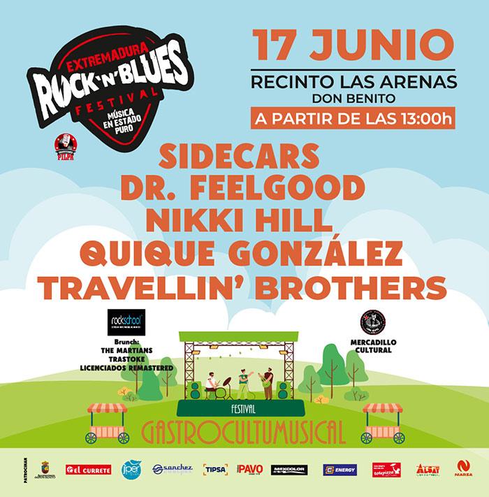 Rock n´Blues Festival 2023
17 de junio en el Recinto Las Arenas de Don Benito (Badajoz)